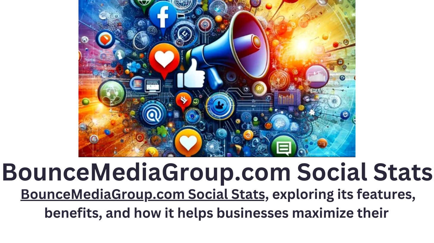 BounceMediaGroup.com Social Stats